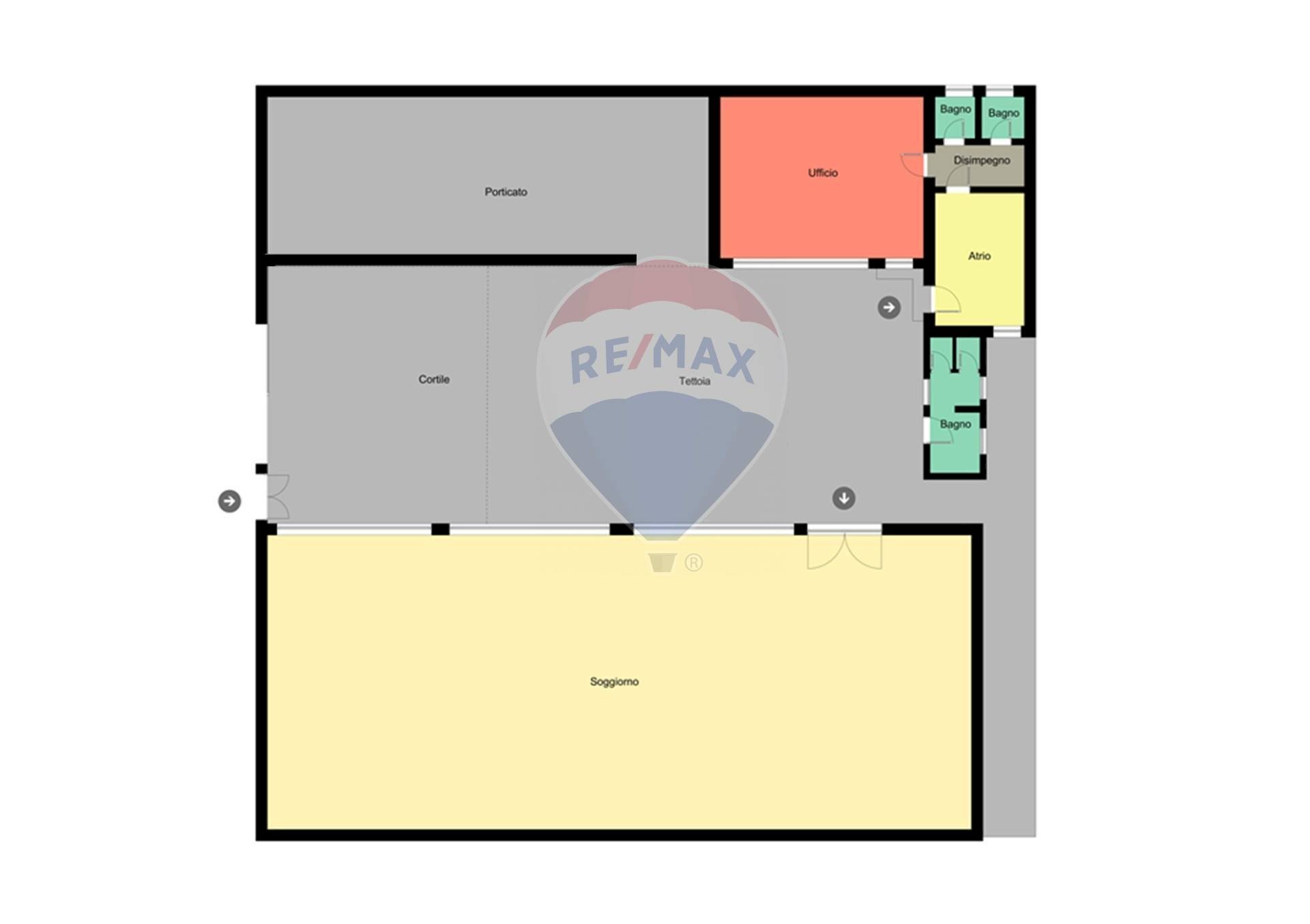 Pianta 2D - Capannone Via 4 Novembre
 
46, Cabiate - planimetria 1