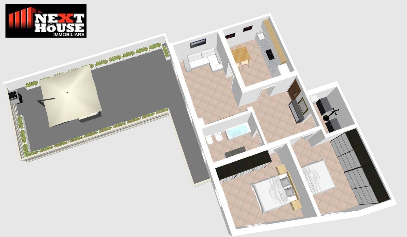 Foto 34 - Quadrilocale Via Circonvallazione Dante
 
24, San Giovanni in Persiceto - planimetria 1