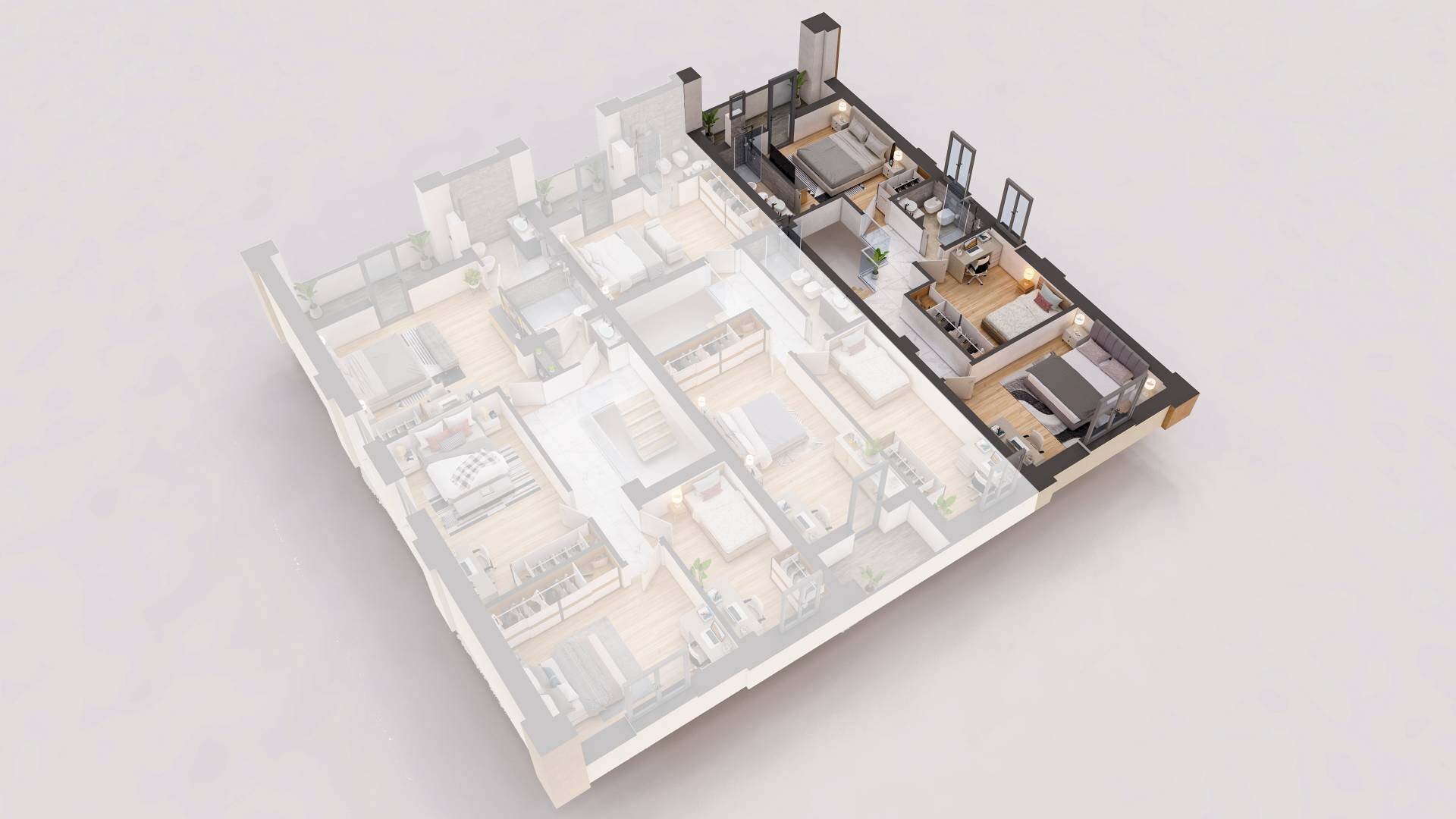 Foto 2 - Villa a Schiera VIA CODRONCHI, San Giorgio di Piano - planimetria 1