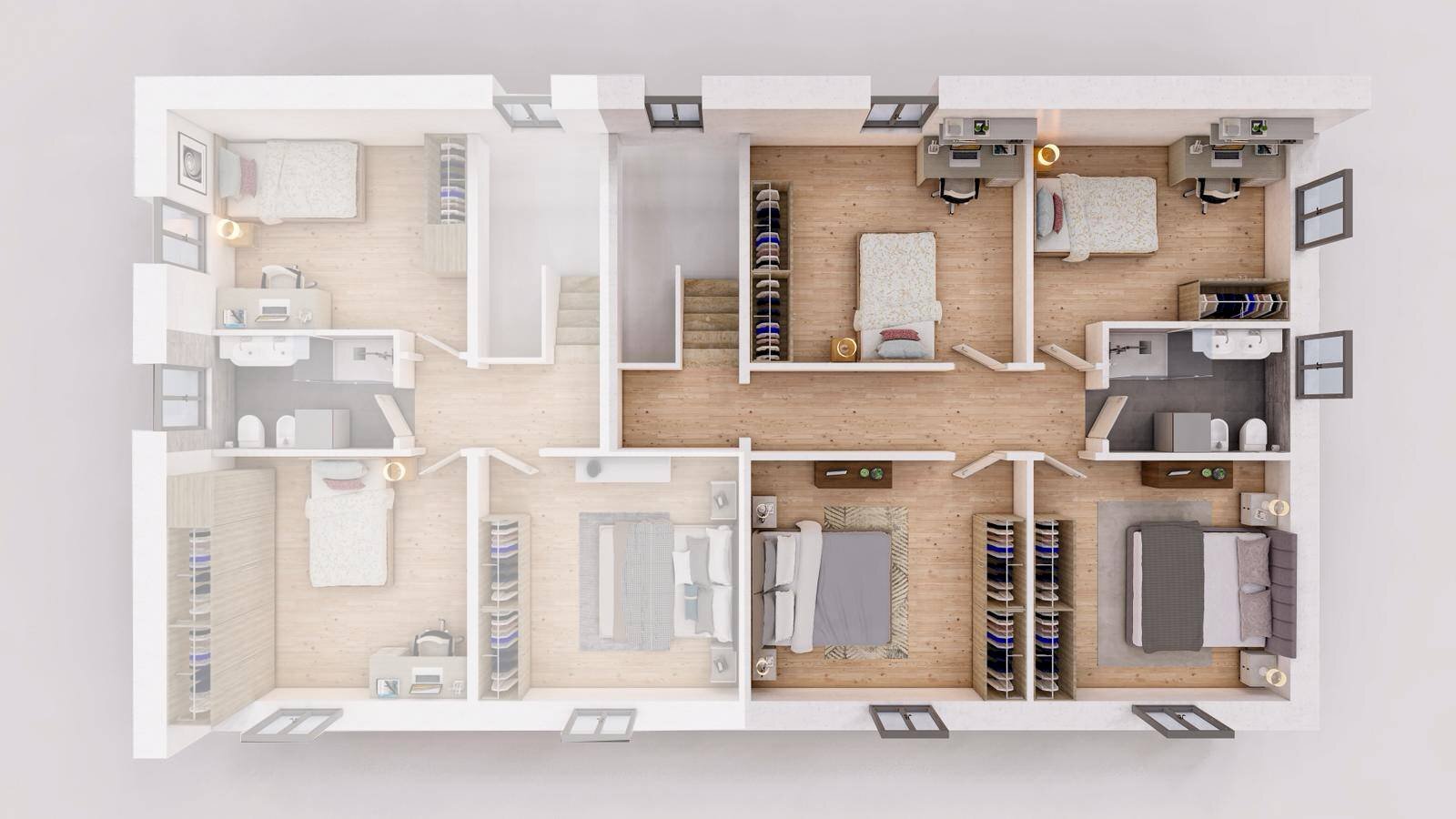 Foto 2 - Villa a Schiera Via Vivaldi
 
95, Castello d'Argile - foto 2