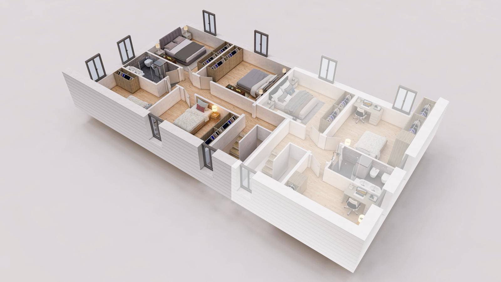 Foto 3 - Villa a Schiera Via Vivaldi
 
95, Castello d'Argile - foto 3