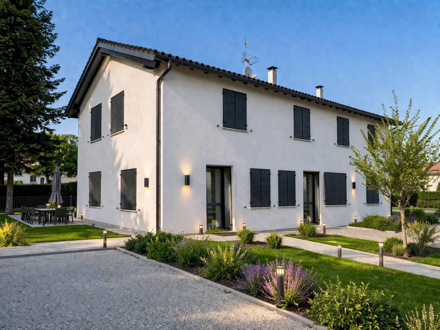 Foto 1 - Villa a Schiera Via Vivaldi
 
95, Castello d'Argile - foto 1