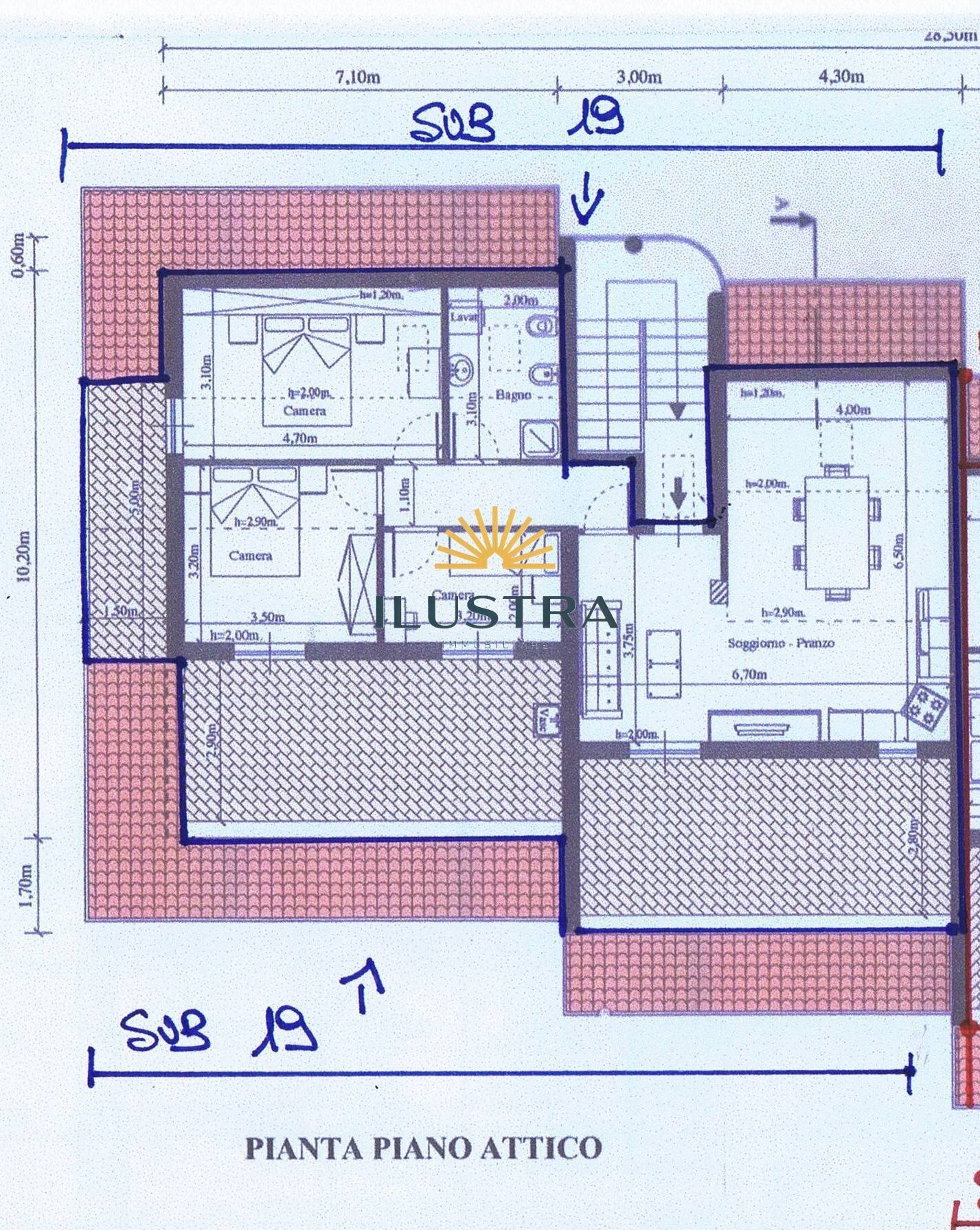 Foto 28 - Quadrilocale VIA SAN MARTINO
 
94, Colonnella - planimetria 1
