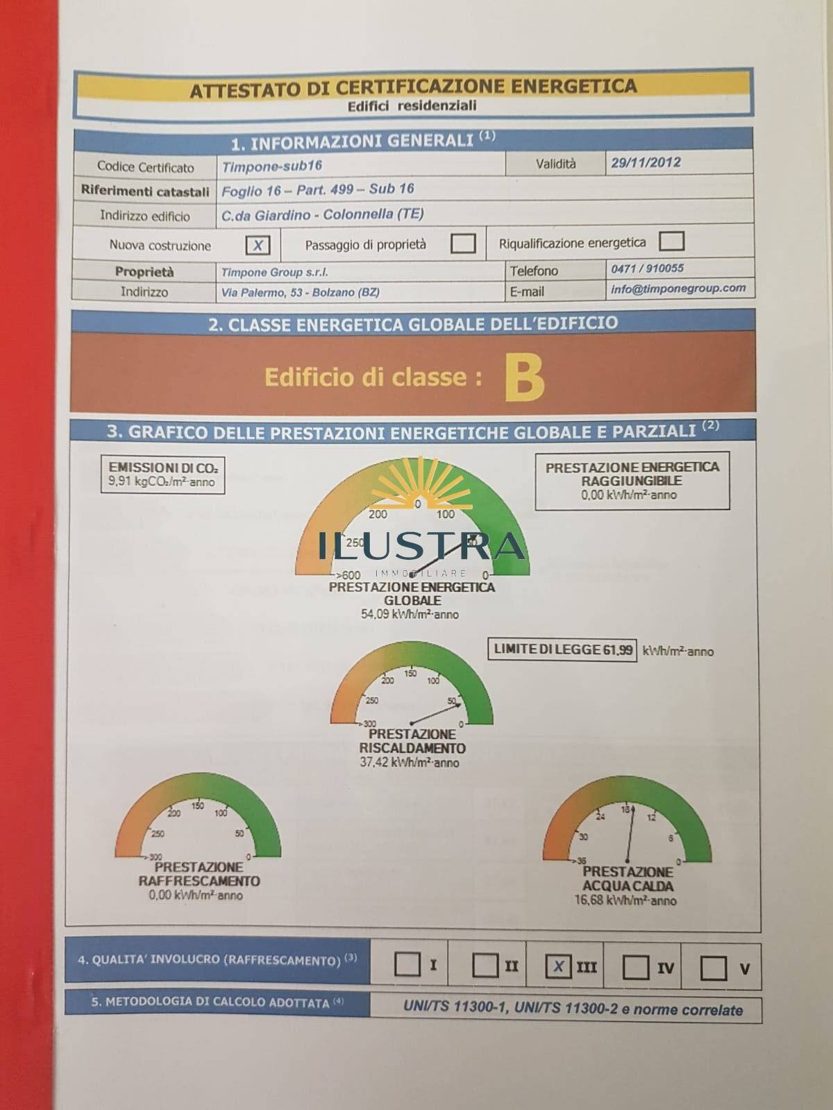 Foto 13 - Trilocale VIA SAN MARTINO
 
94, Colonnella - planimetria 1