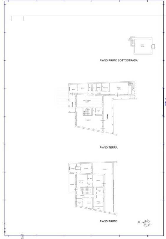 Foto 47 - Villa Piazza Renato Bolognese, Trevenzuolo - planimetria 1