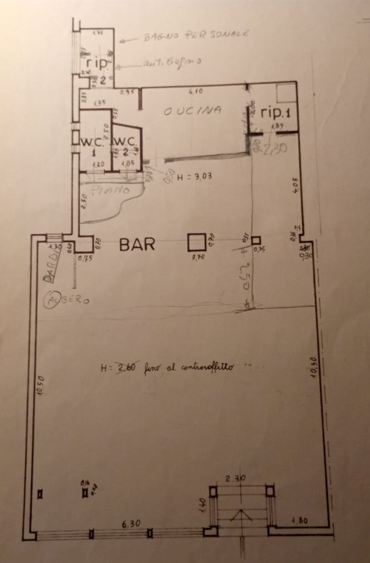 planimetria.PNG - Ristorante Rimini - planimetria 1