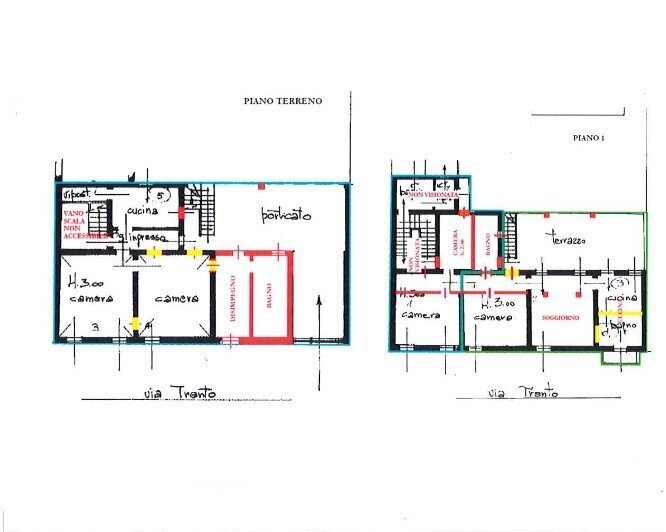 1.jpg - Appartamento Via Trento 8, Vercelli - planimetria 1