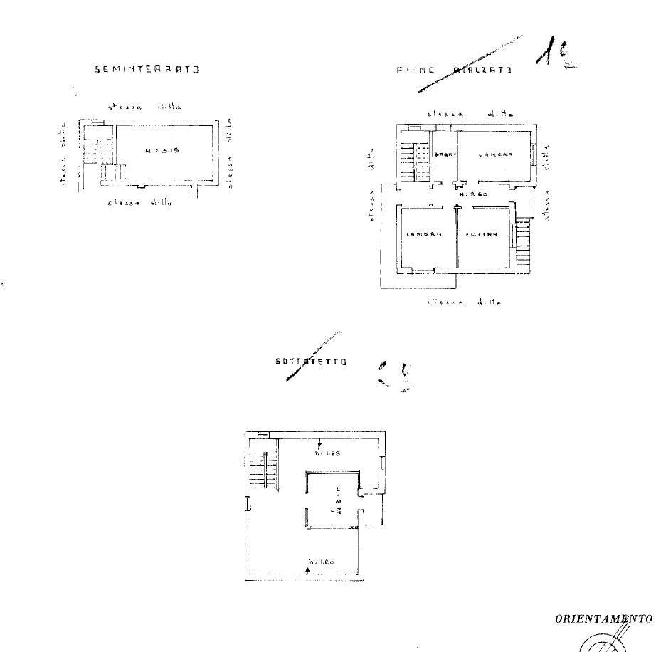 Villa Issogne - planimetria 1