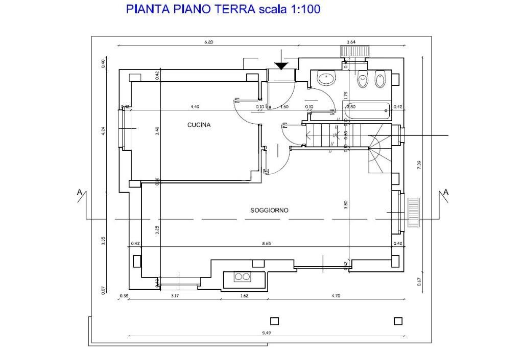 Villa Strada Del Mondino, Castiglione Torinese - floor plans 1