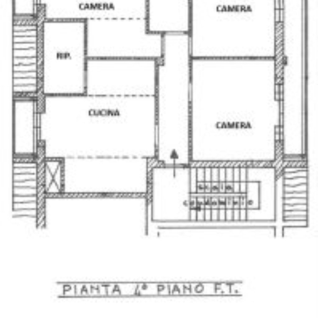 Attic Via Giovanni xxiii, 12, Beinette - floor plans 1
