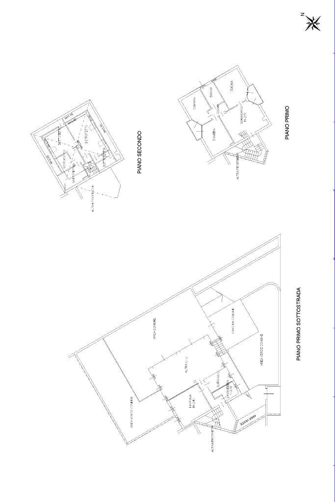Villa Via M. Battilocchi, Collecchio - floor plans 1