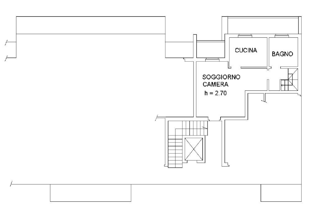 Quadrilocale Via della pace, Oleggio - planimetria 1