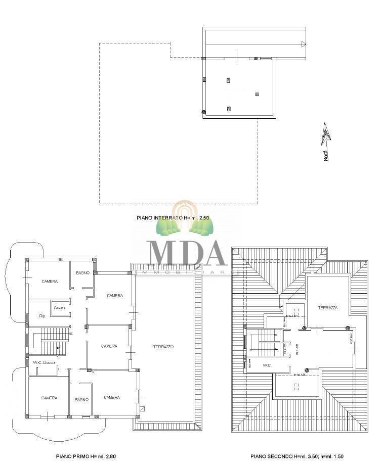 Foto 129 - Villa via Patellara, Controguerra - planimetria 1