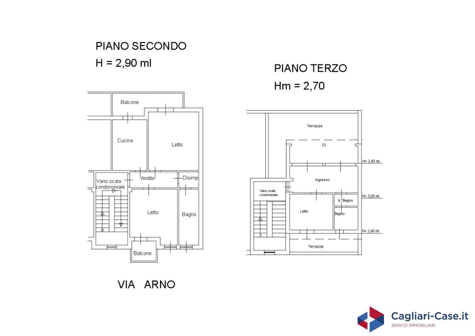 Foto 3 - Trilocale Via Arno
 
15, Cagliari - foto 3