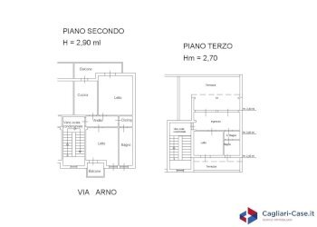 Foto 3 - Trilocale Via Arno
 
15, Cagliari - foto 3