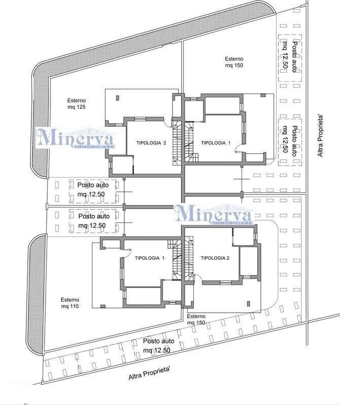Foto 43 - Terraced Villa via di Valle Schioia, Anzio - floor plans 1