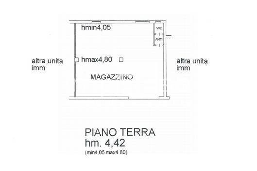 planimetria sub 2 - Magazzino viale della resistenza
 
8, Quarto d'Altino - planimetria 1
