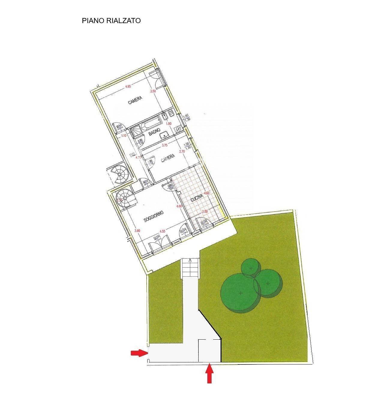 Foto 30 - Trilocale Strada Per Magenta
 
20/A, Robecco sul Naviglio - planimetria 1