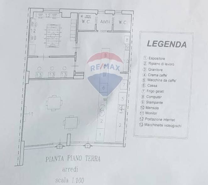 Pianta 2D - Locale Commerciale Via Badia
 
3G/3H, Catania - planimetria 1