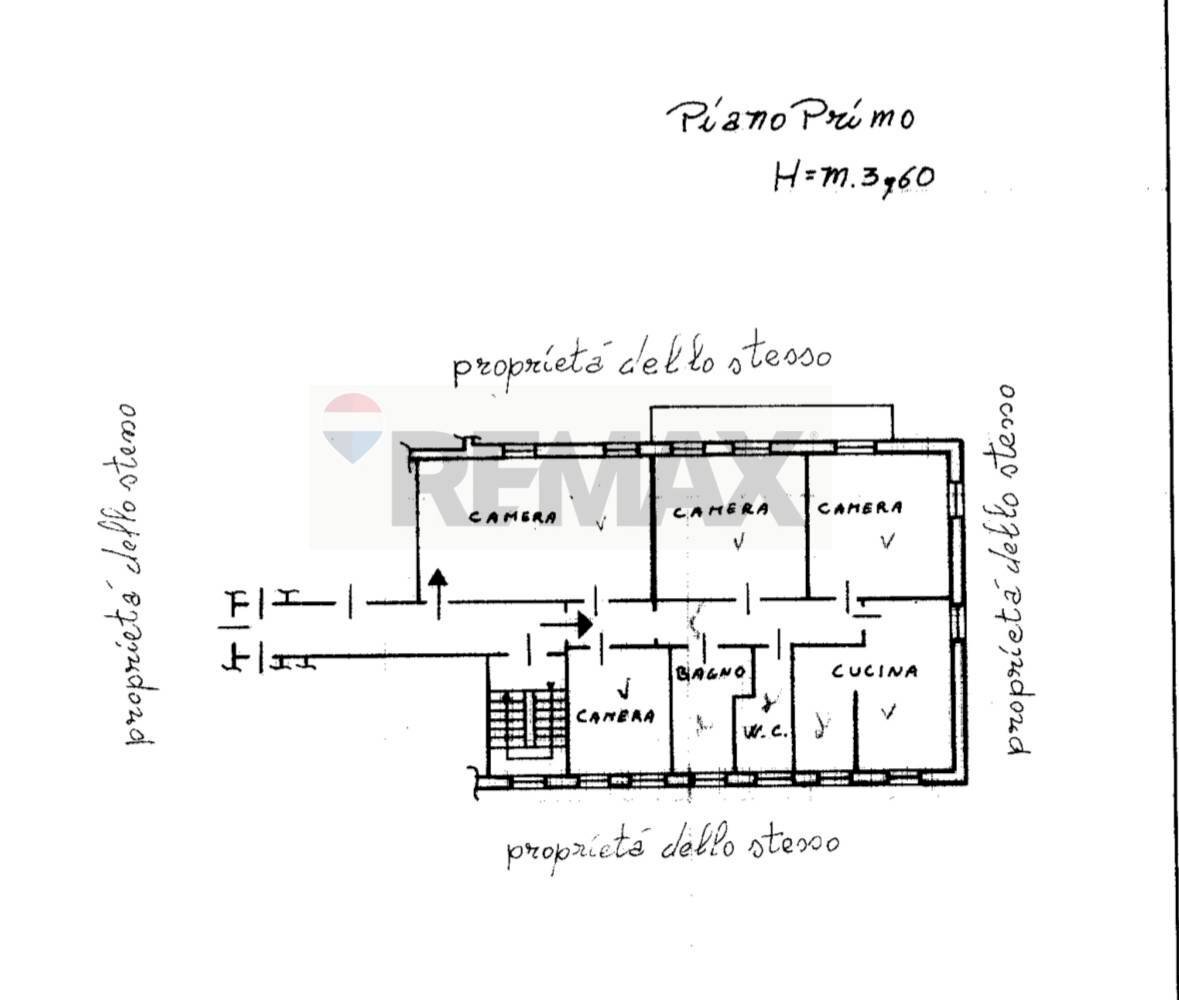 Pianta 2D - Appartamento Via Roma
 
321, Caltagirone - planimetria 1