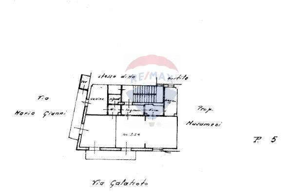 Pianta 2D - Appartamento Via Maria Gianni
 
30, Catania - planimetria 1