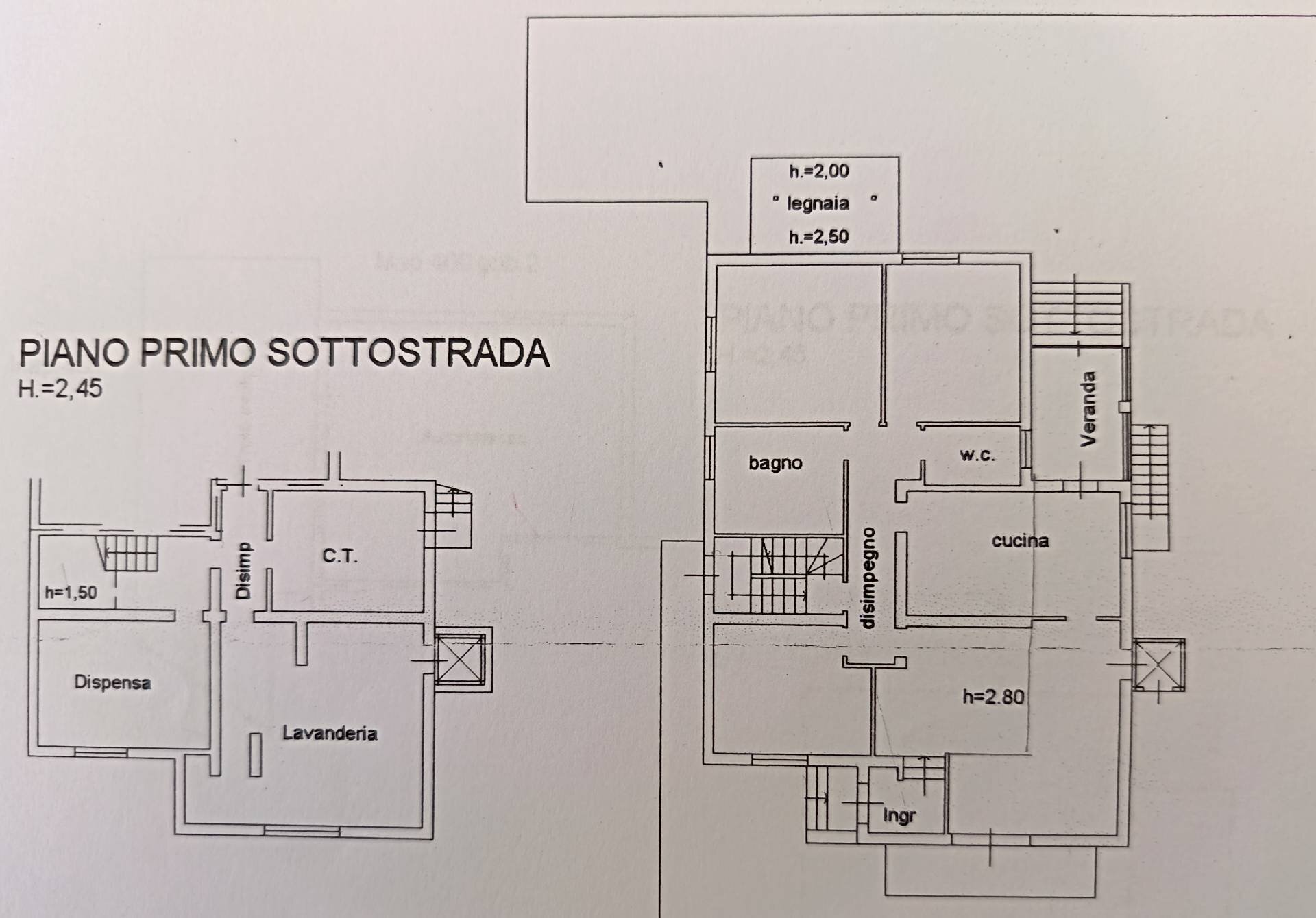 Foto 48 - Villa Lucrezia, Cartoceto - floor plans 1