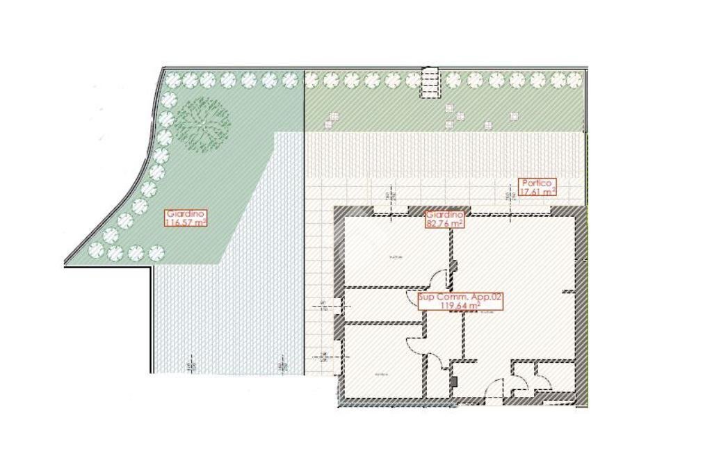Quadrilocale Via della Repubblica, Scandiano - planimetria 1