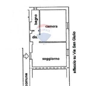 Pianta 2D - Bilocale VIA SAN GIULIO
 
67, Cassano Magnago - planimetria 1