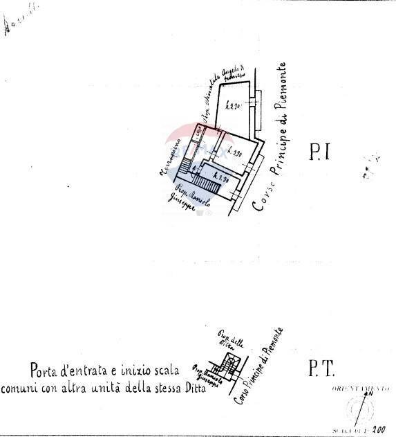 Pianta 2D - Casa indipendente Corso Mazzini
 
218, Ragusa - planimetria 1