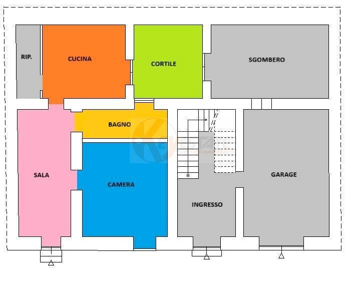 Foto 49 - Independent house via Vittorio Emanuele
 
26, Ossi - floor plans 1