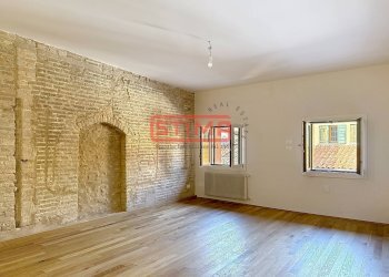 soggiorno mattoni faccia a vista originali - Attico Treviso - foto 3