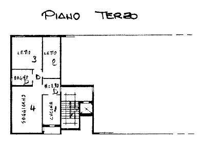 Foto 22 - Quadrilocale Via Mario Agni, Ferrara - planimetria 1