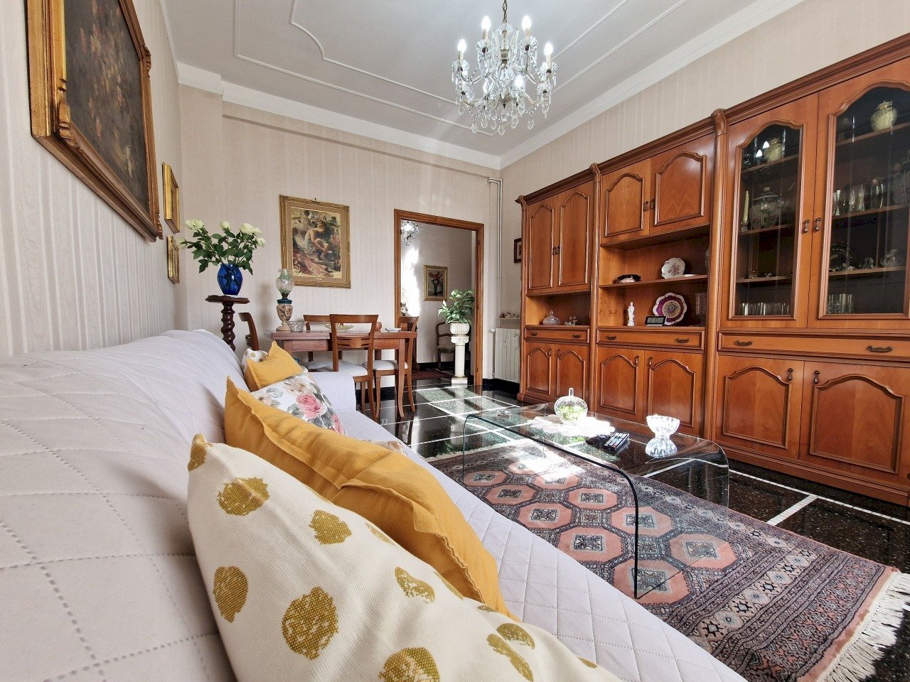 sala c via del carretto sestri p genova.jpg - Apartment Via Fabrizio del Carretto 6, Genova (neighborhood Sestri Ponente) - photo 2