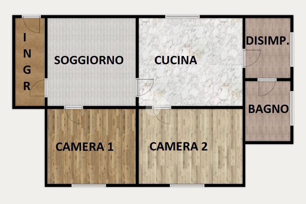 Independent house Località Vallecalda, Savignone - floor plans 1