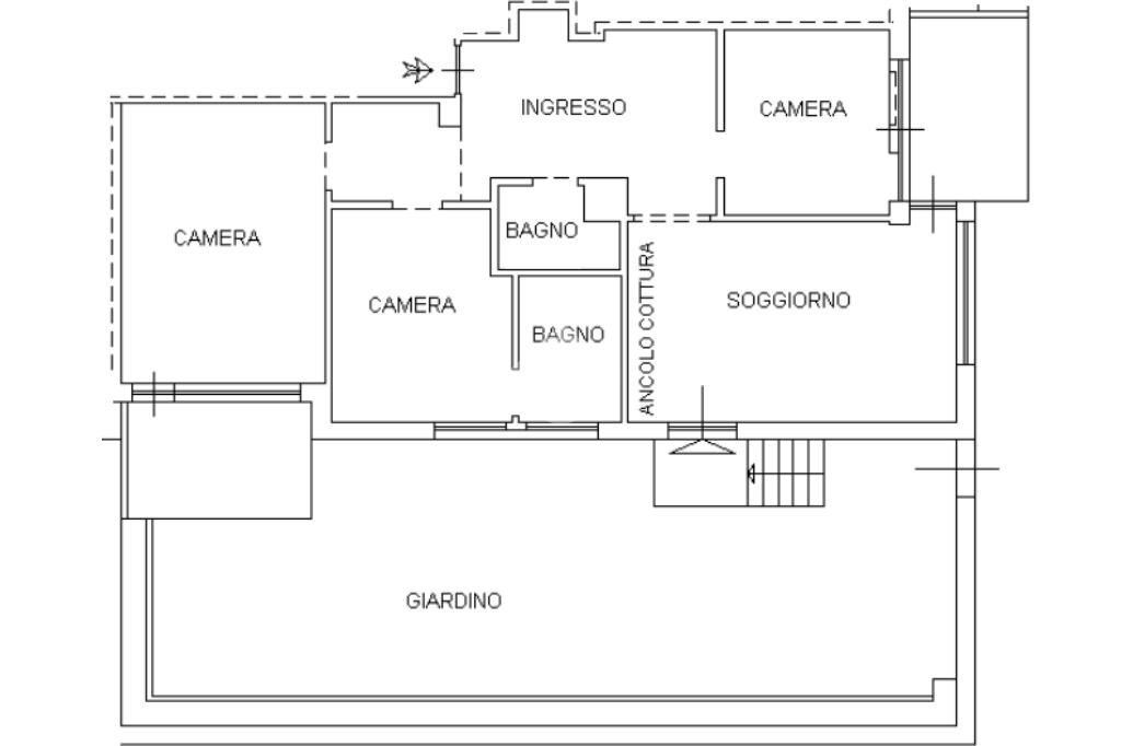 Apartment Via sciesa, Rapallo - floor plans 1