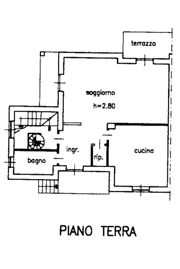 Terraced Villa Via Buronzo, Carisio - floor plans 1