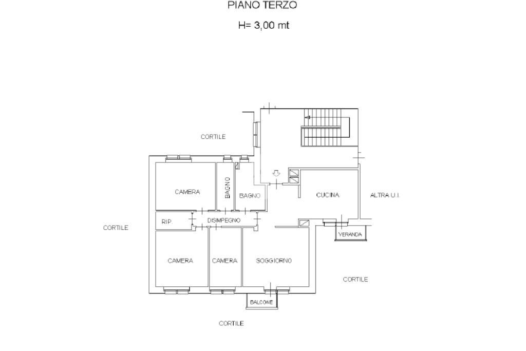 Appartamento Via adamello, Rivoli - planimetria 1