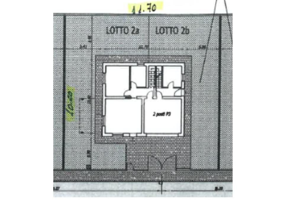Terreno edificabile Piazza della Repubblica, Castelfranco Emilia - planimetria 1