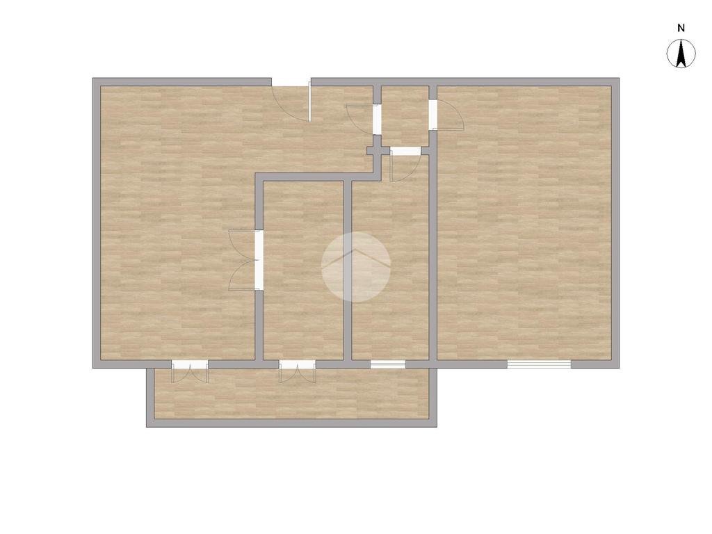 Bilocale Viale Caterina Da Forlì, Milano - planimetria 1