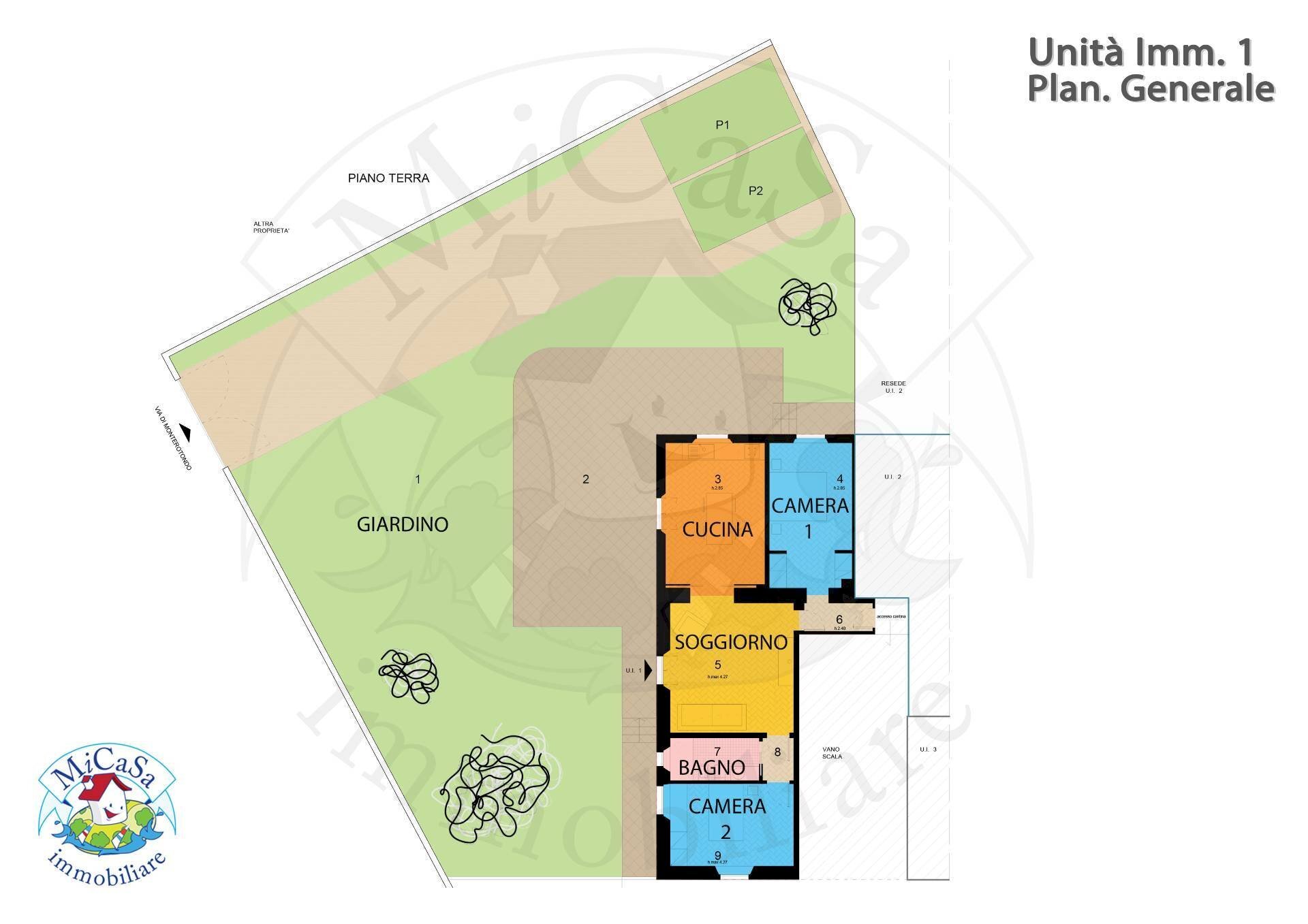 Foto 31 - Quadrilocale Via Fiorentina
 
595, Pisa - planimetria 1