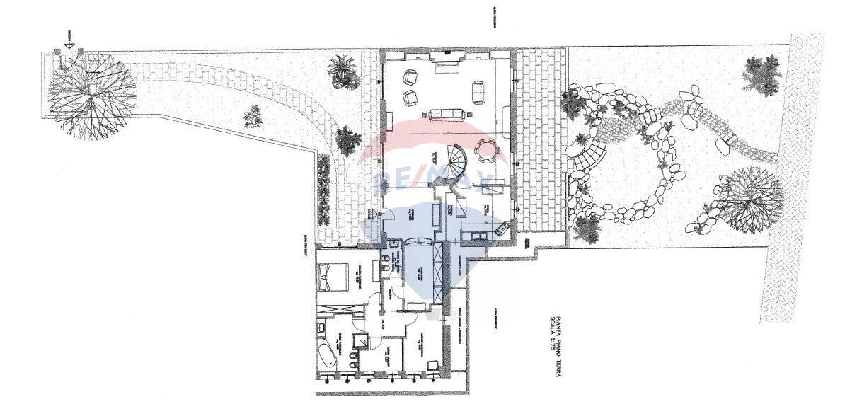 Pianta 2D - Villa a Schiera Via Generale A. Cantore, Varese - planimetria 1
