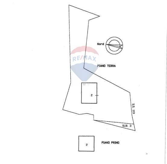 Pianta 2D - Villa contrada san cataldo, Terrasini - floor plans 1