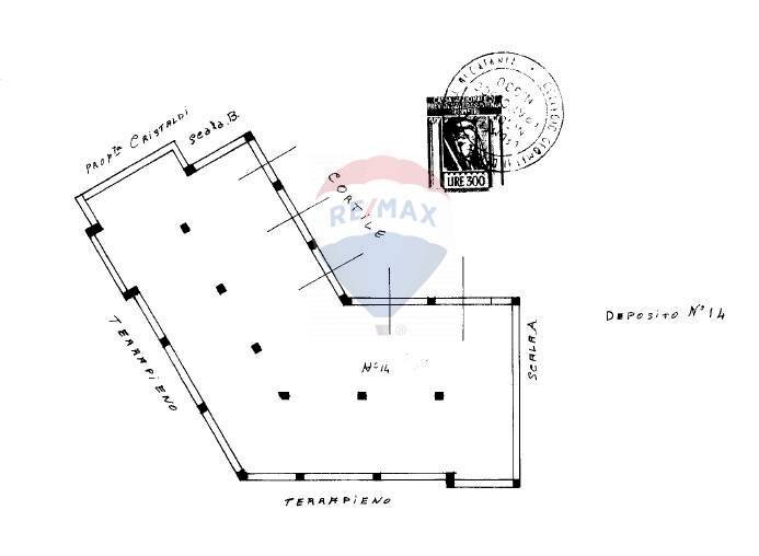 Pianta 2D - Locale Commerciale Via Etnea
 
506, Gravina di Catania - planimetria 1
