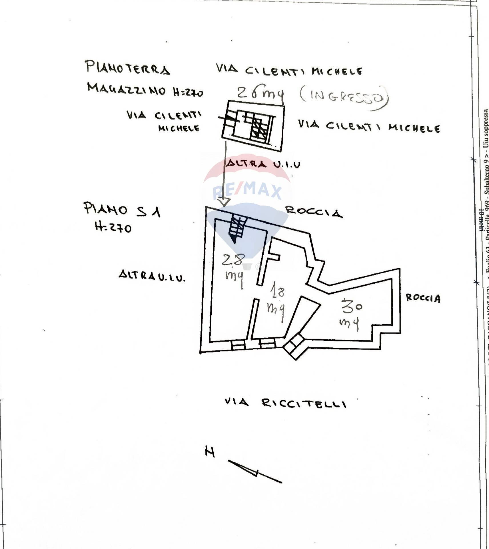 Pianta 2D - Rustic via Cilenti 10/via Riccitelli 26, Vico del Gargano - floor plans 1