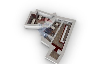 Pianta 3D - Rustico via Cilenti 10/via Riccitelli 26, Vico del Gargano - foto 32