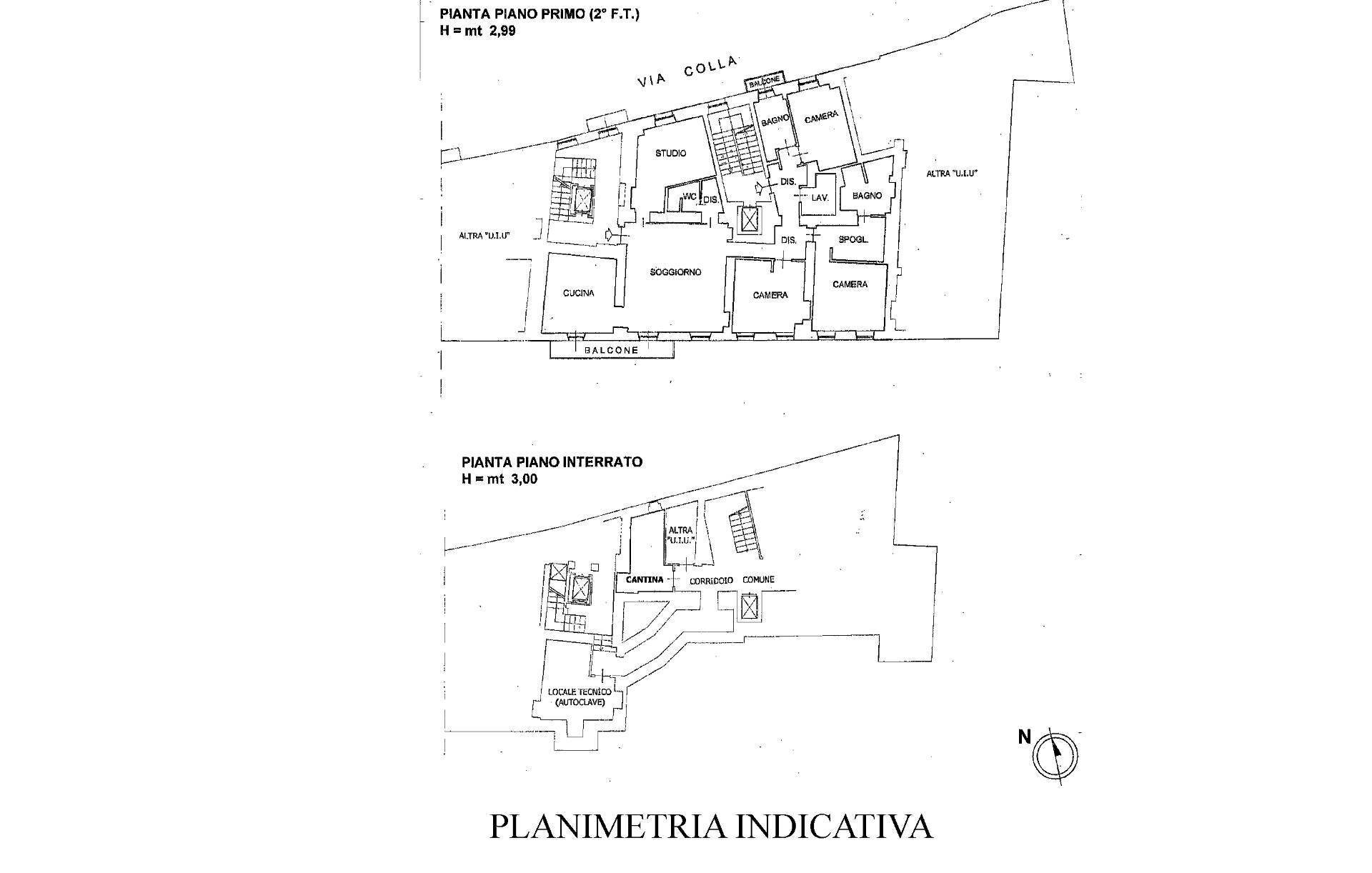 Foto 34 - Appartamento Via Luigi Colla, Rivoli - planimetria 1