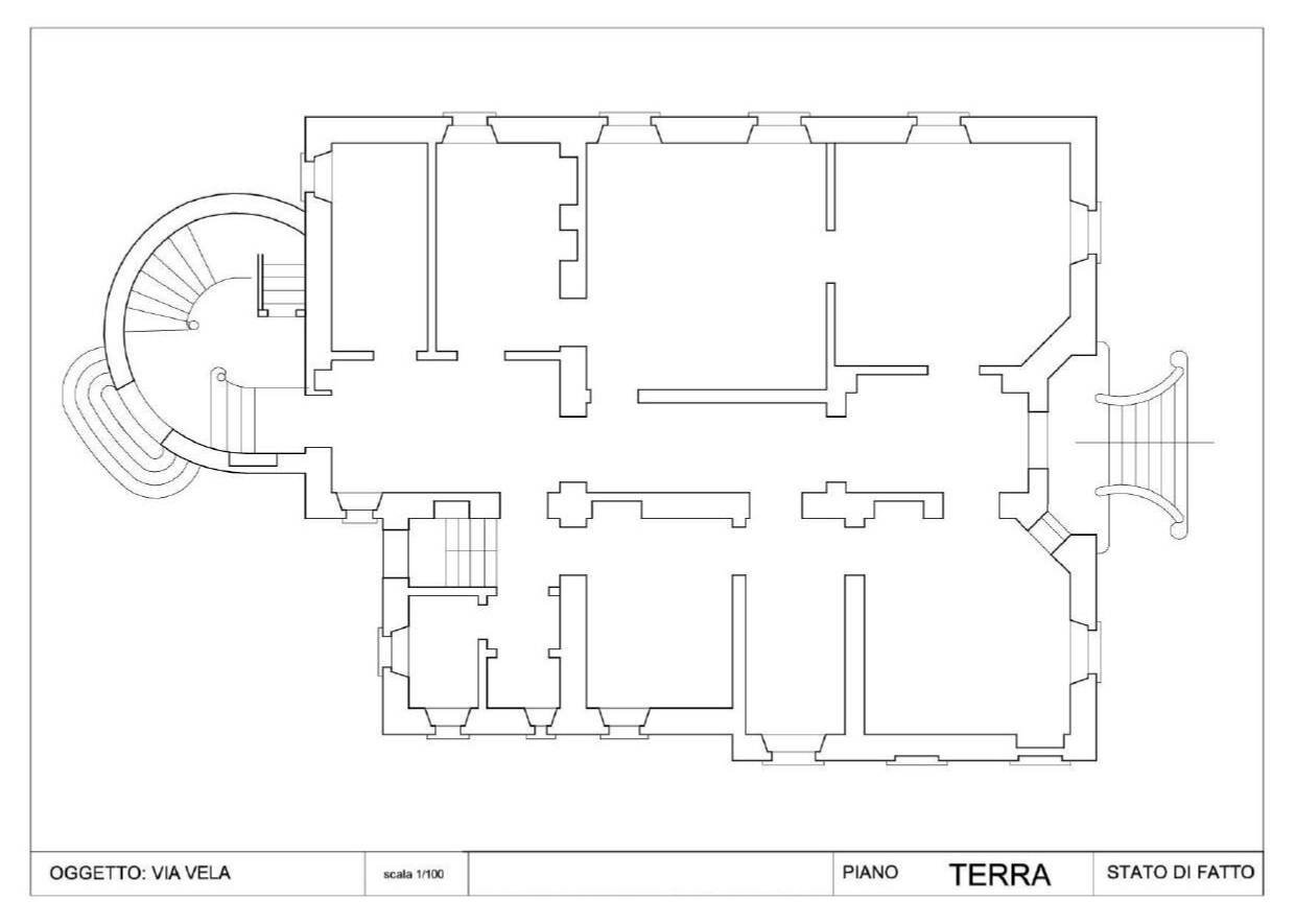 Foto 19 - Stabile - Palazzo Via Vela
 
5, Torino - planimetria 1