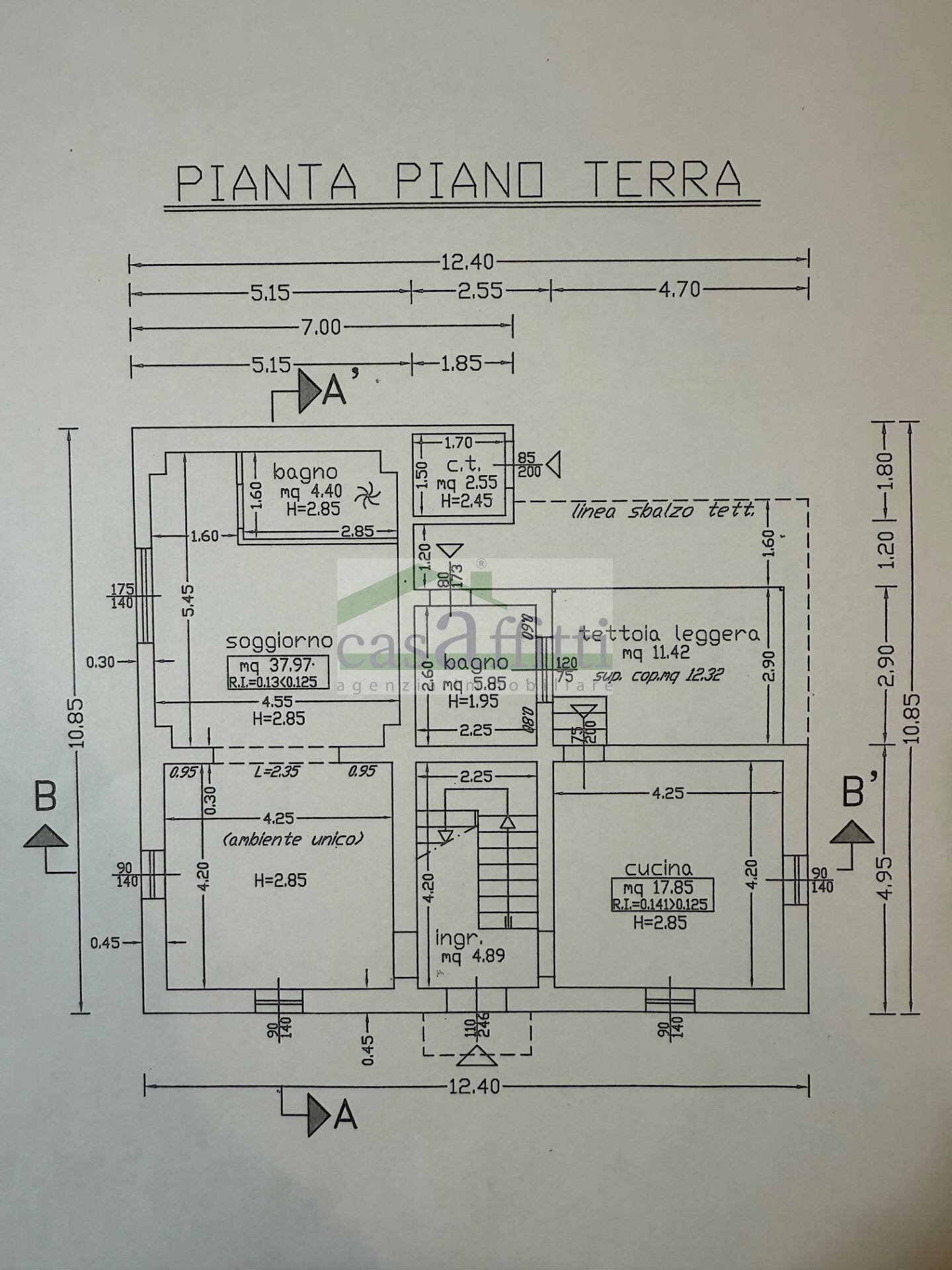 Foto 40 - Independent house Contrada Foreste
 
18, Miglianico - floor plans 1