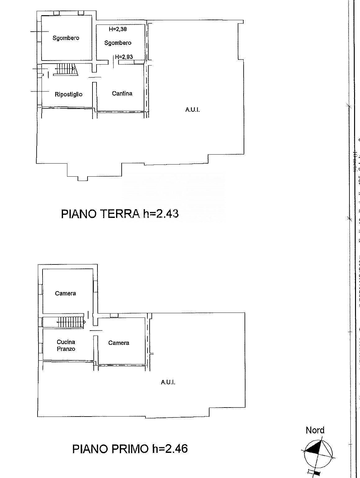 Foto 39 - Rustic Via Pedrone
 
20-22-22A, Coriano - floor plans 1