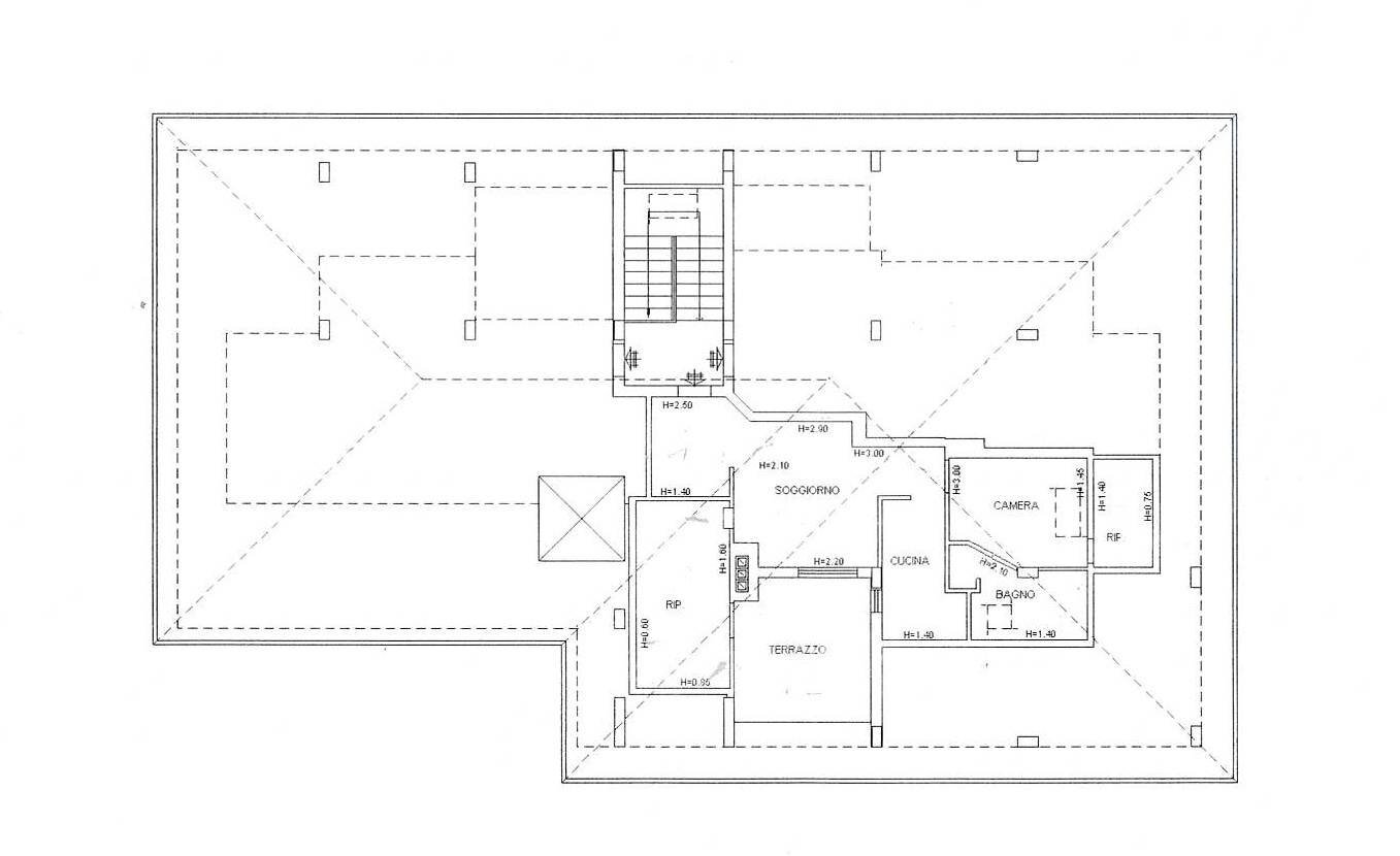 Foto 20 - Attico via Aurini
 
1, Teramo - planimetria 1